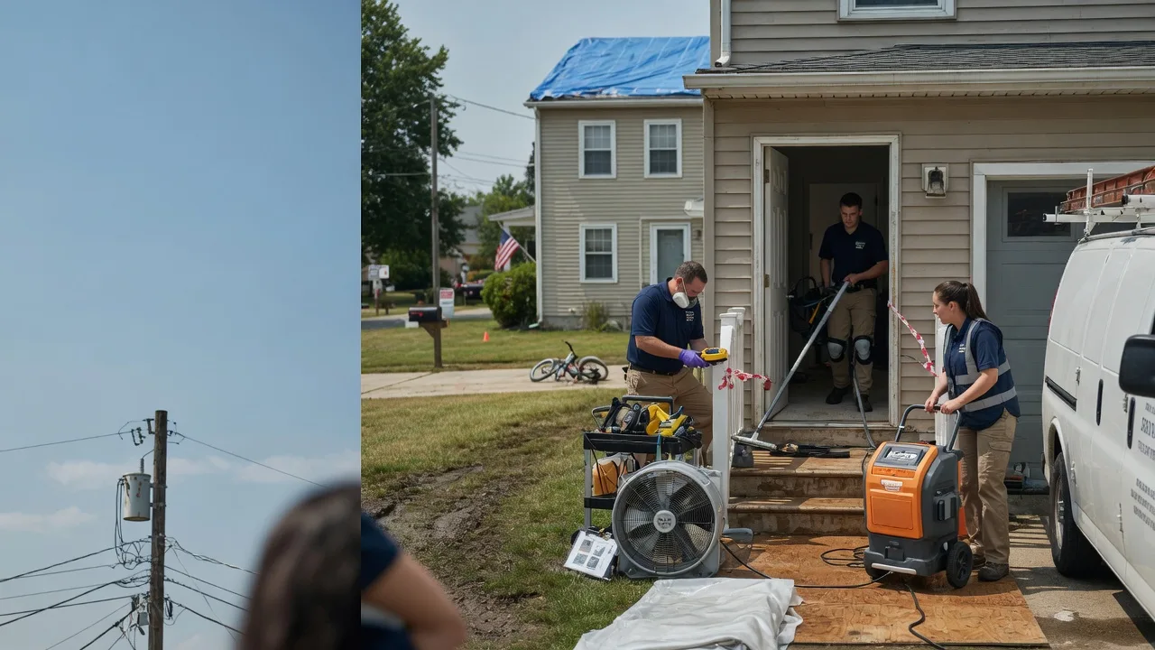 Water Damage Repair in Mozelle, KY near me